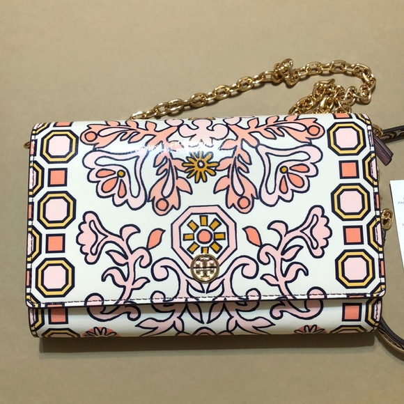 *SOLD* NWT Tory Burch Hicks Garden Crossbody - Picture 2 of 6